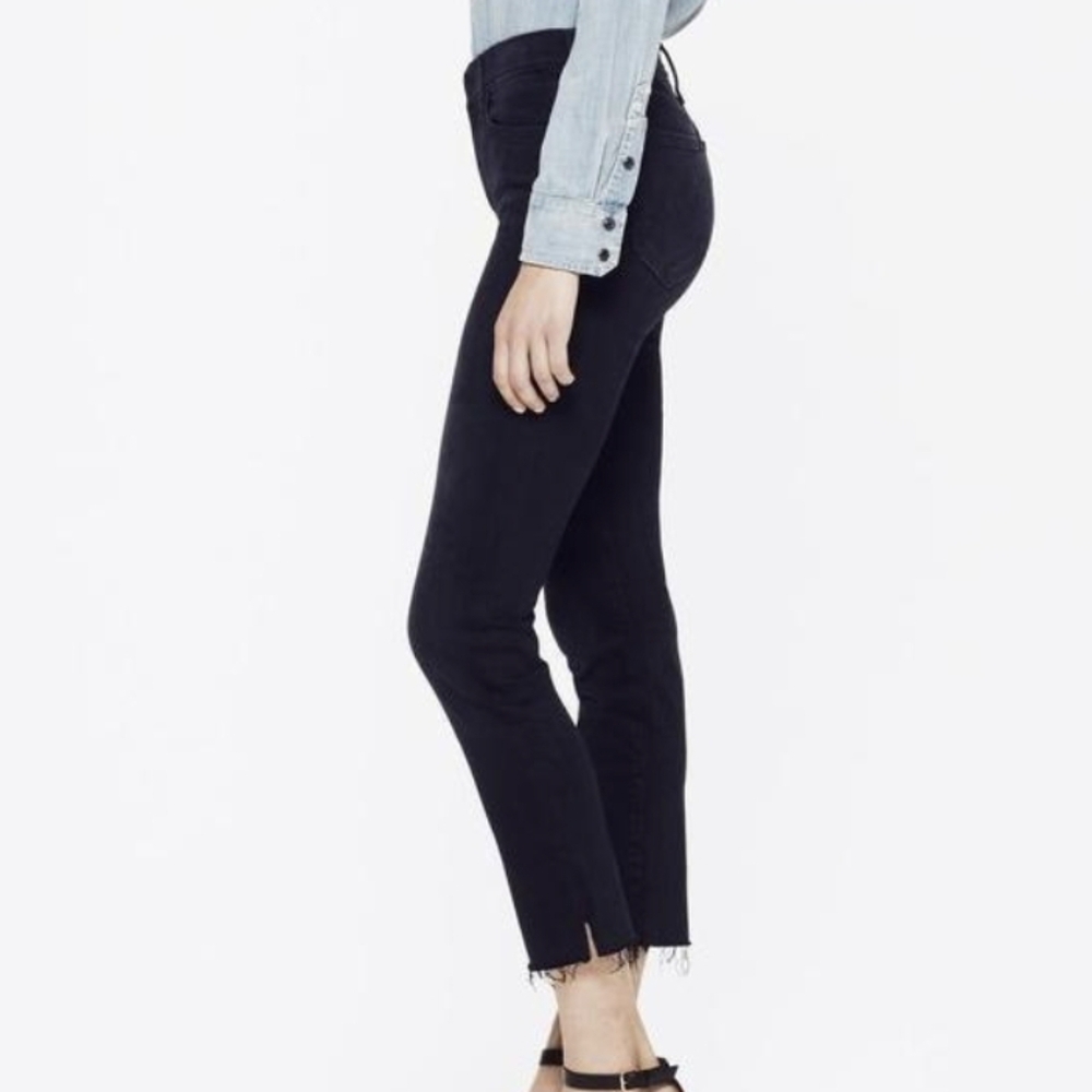 Mother Rascal Ankle Snippet In Blackbird. - image 2